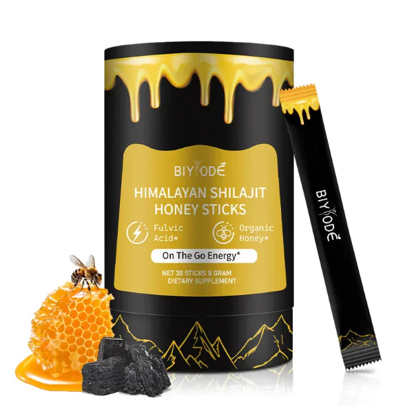 HoneyShilajit Energy Sticks